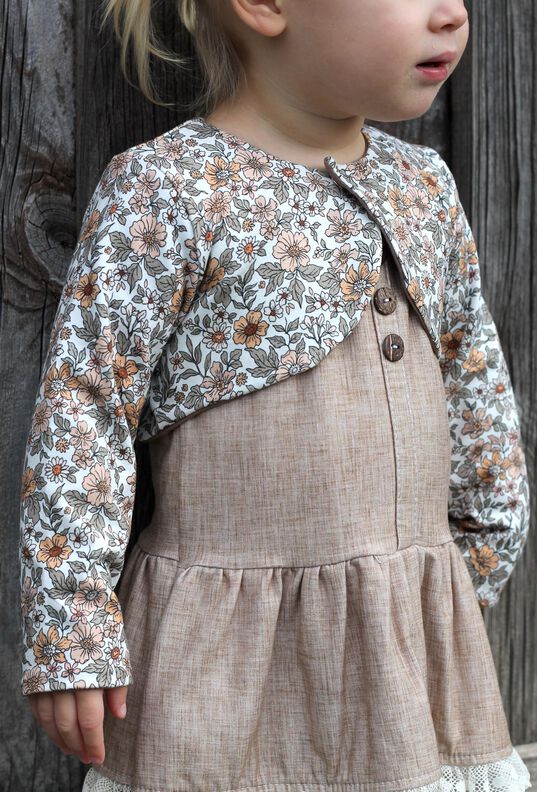 lovely bolero 74 - 164 Jäckchen Jacke Rüschen image number 10