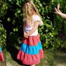 Maxima: sommerlicher Maxistufenrock mit Biesen: ebook 92-158 thumbnail number 7