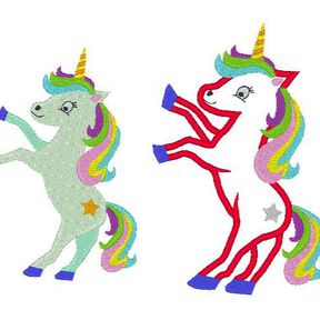 Stickdatei Einhorn
