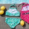 Kinder-Bikini 2, Nähanleitung & Schnittmuster, Gr. 104-152 thumbnail number 3