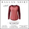 Raglanshirt Damen Schnittmuster PDF | Gr 32–52 | Seamone thumbnail number 1