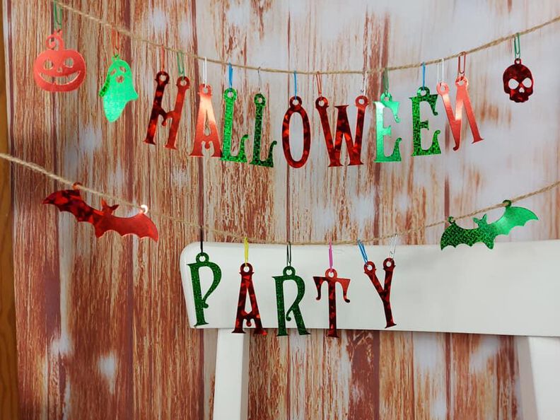 Plotterdatei Halloween Girlande image number 6