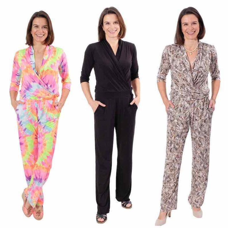 Jumpsuit "HAZEL" Nähanleitung und Schnitt Gr. 158 - 46 image number 9