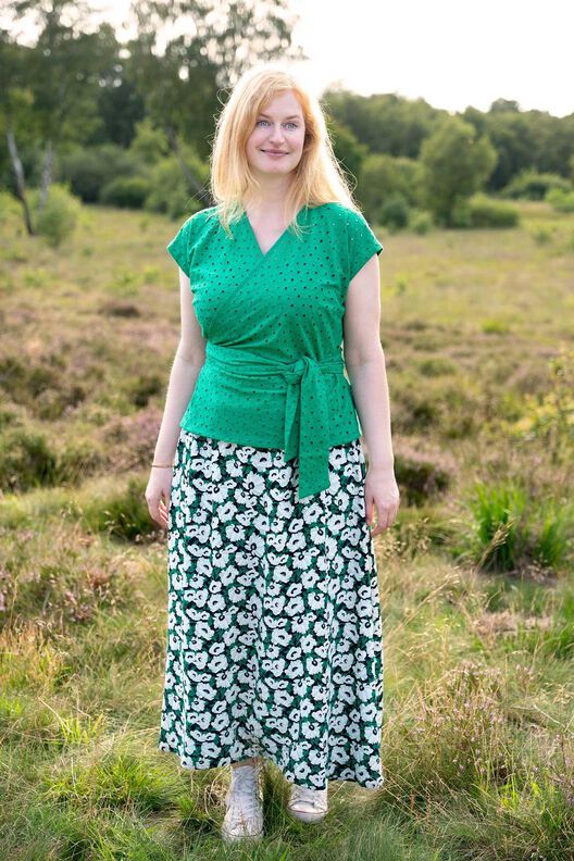 Wickelbluse OLIVIA (34-56) Schnittmuster image number 6