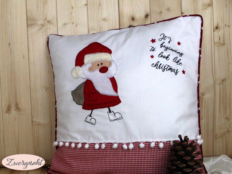 Stickdatei Nikolaus SET verschiedene Größen image number 4