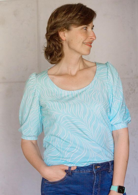 Ida - PuffärmelShirt Gr. 34-50 image number 5