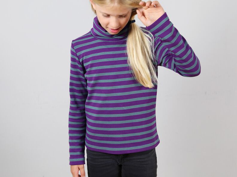 ROMY - Langarmshirt mit Rollkragen 98-152 image number 6