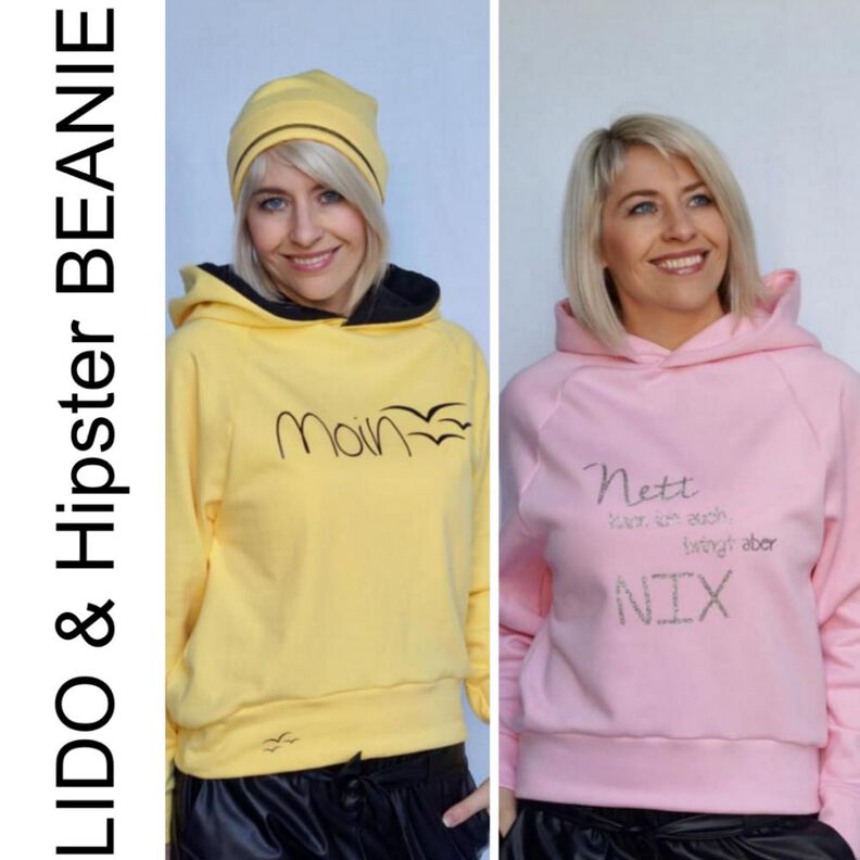 Kombi-Ebook Hipster Beanie + Hoodie LIDO image number 1