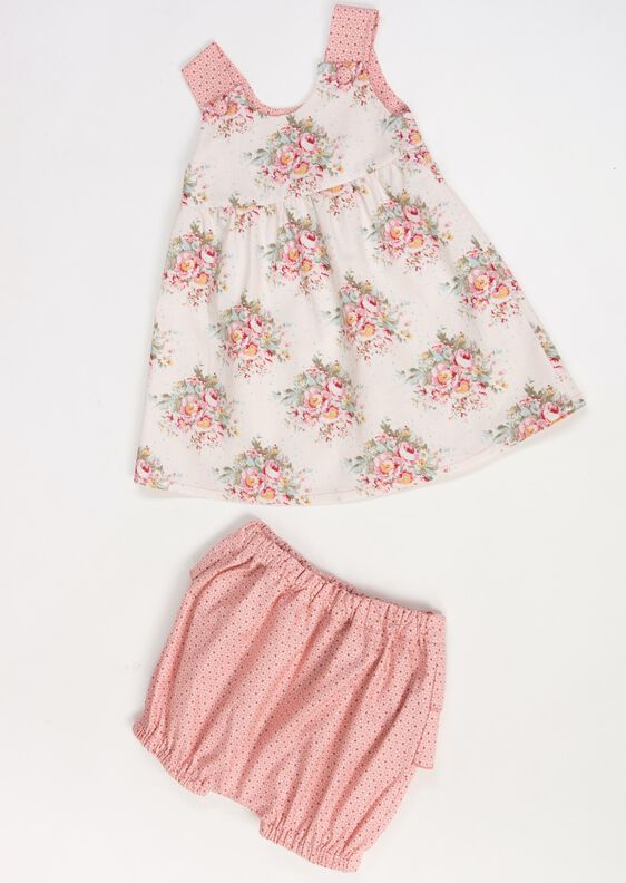 CLARA + EMI Schnittmuster Babykleid und Pumphose image number 5