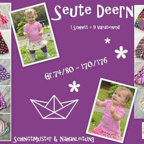 Rock seute Deern 9 Varianten Gr. 74 - 176 