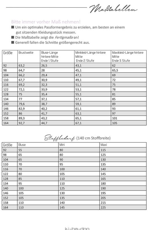 ebook Kleid Nelinchen | Größe 92-164 DIN A4 PDF zum download image number 8