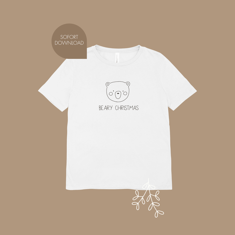 Plotter- und Laserdatei "BEARY CHRISTMAS" image number 7