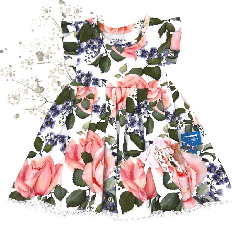 Jerseykleid Louann 1 Gr. 98-140 Schnittmuster image number 8