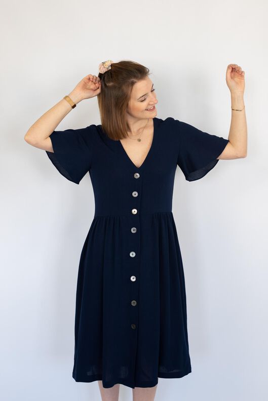 Schnittmuster eBook Kleid/Bluse Paris Gr.32-50 image number 6