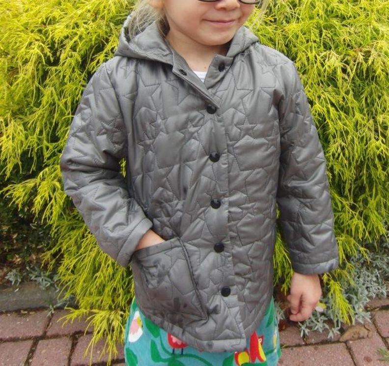Jacke mit Beleg oder Wendejacke "Henriette", Gr. 110 - 152 image number 4