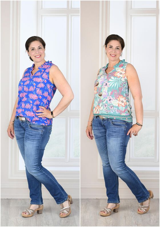 Schnittmuster lillesol women Sommerbluse "Lavina" image number 2
