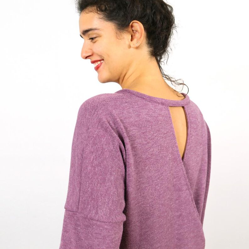 FRAU VEGA - Pulli mit Rückenteil in Wickeloptik XS-XXL image number 1