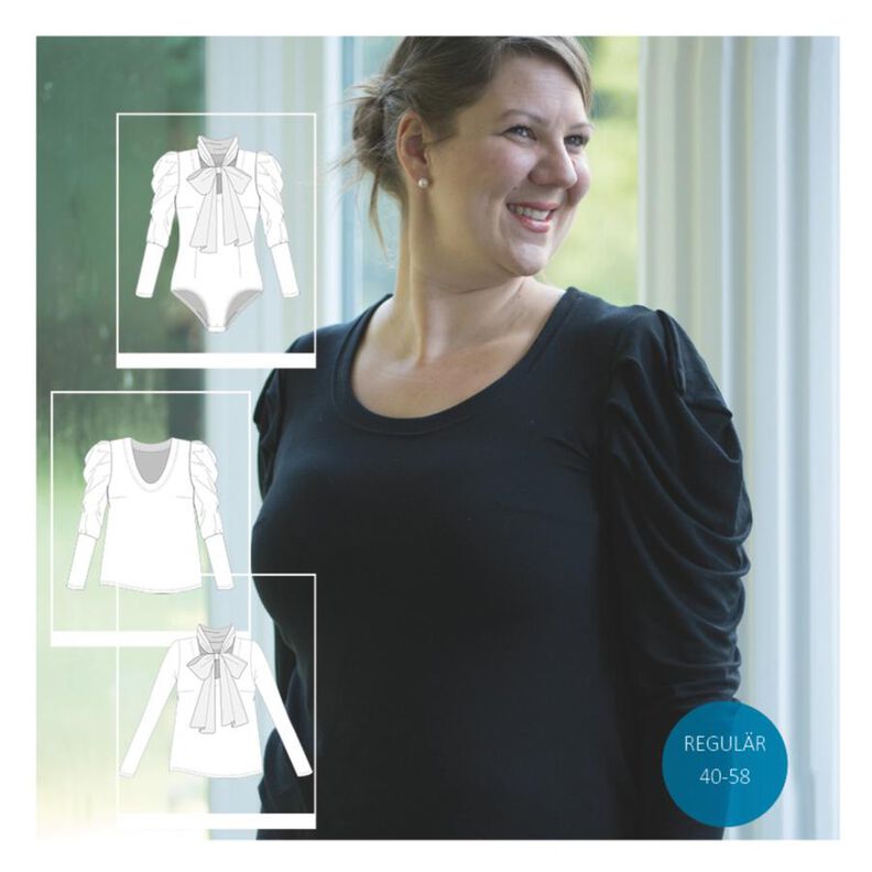 Puffysleeves Body u. Oberteil, Regulär 40-58 image number 1