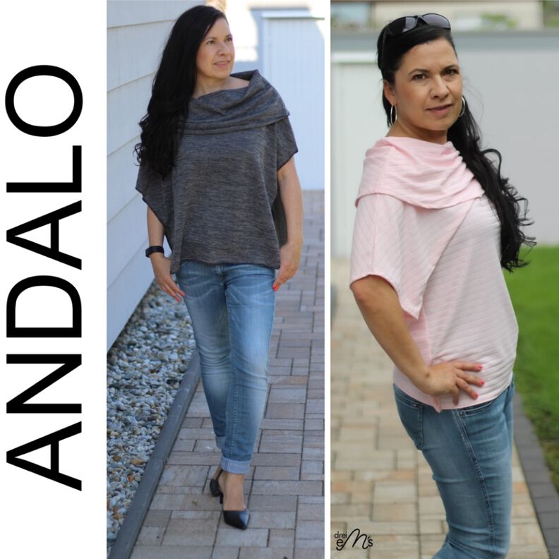 Ebook Poncho ANDALO Gr. XS-XXL image number 1