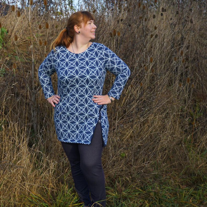 Kleid SARANA Gr. 34-52 PDF-Schnitt A4, A0, Anleitung image number 6