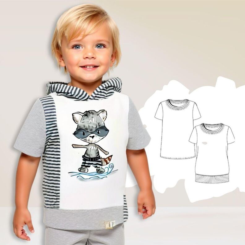 Shirt Susa+Basti Gr. 80-140 Schnittmuster image number 5