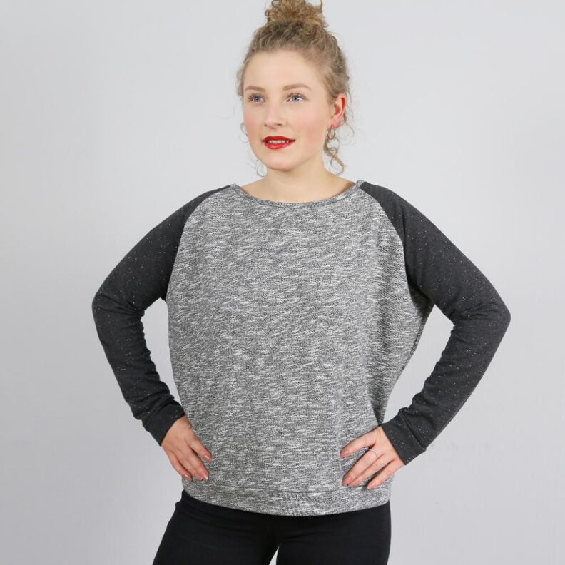 FRAU MONA - lässiger Raglansweater für Damen XS-L image number 1