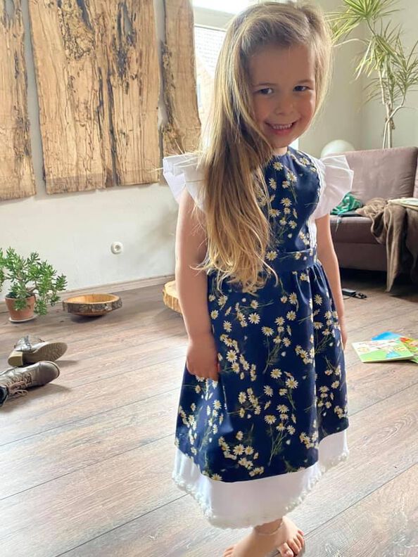 Kinderkleid Smilla Gr. 86-158 beamerfähig image number 5