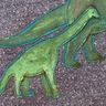 Applikationsvorlage Brachiosaurus Jungtier Dino thumbnail number 1