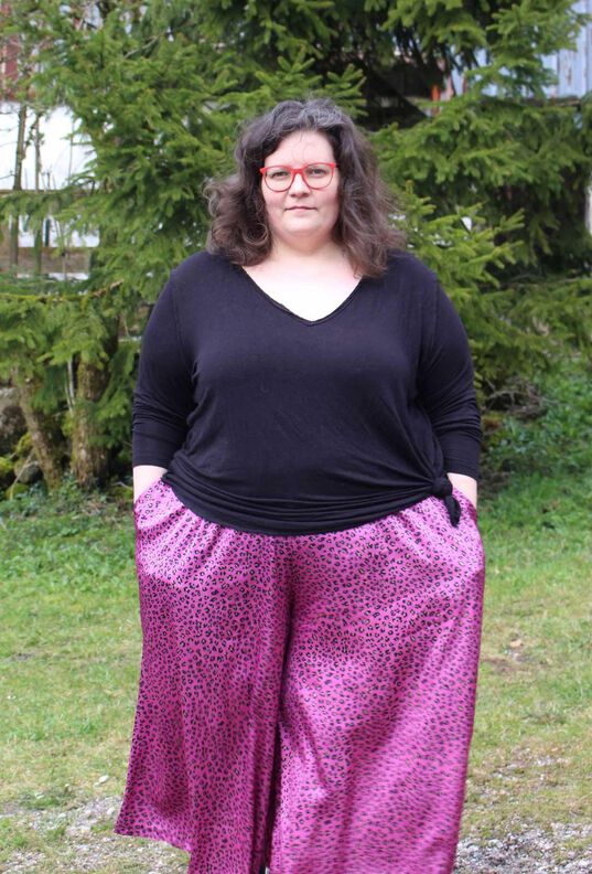 Culotte, Hosenrock (32-56) AZUR Damen Schnittmuster image number 5