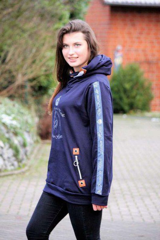 Kapuzensweatshirt "JADE" Nähanleitung und Schnitt Gr. 158–46 image number 6