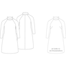 Kleid Lei Raglanärmel & Kragen Gr. 34-48 Schnittmuster thumbnail number 3