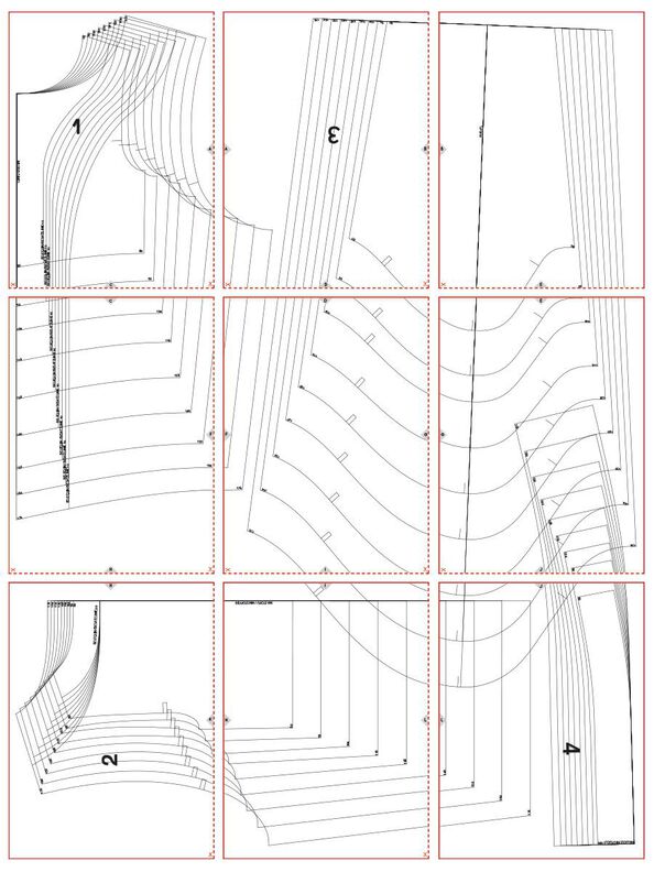 Weste NOOR N&auml;hanleitung + Schnitt image number 4