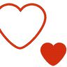 Herz Liebe Stickdatei gefüllt Appli alle Größen thumbnail number 4