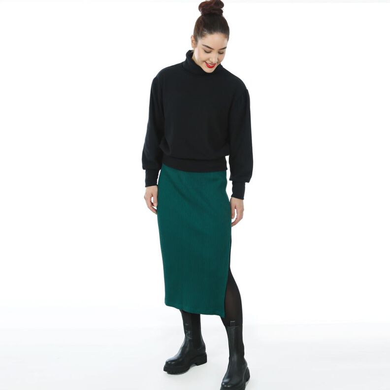 FRAU IRMA - Bleistiftrock mit Schlitz XS-XXL image number 1