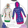 Ebook/Nähanleitung Hoodie  LOU Mädchen Gr. 74/80-158/164 thumbnail number 1