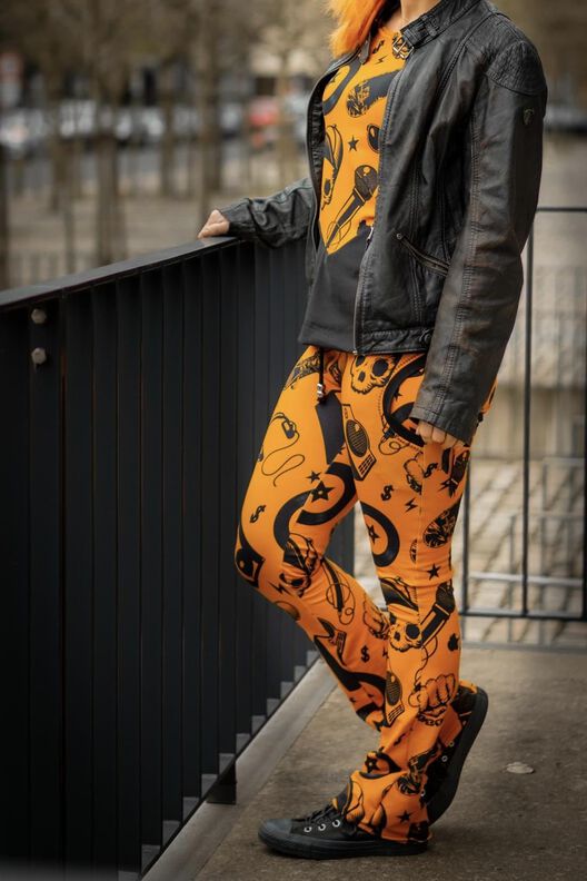 Hose ke Kumu crispy, Bootcut/ weites Bein, Pdf Gr. 32-48 image number 7