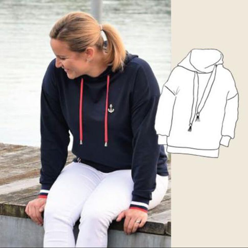  "Boxy-Sweater Women" Hoodie / Schnittmuster image number 1