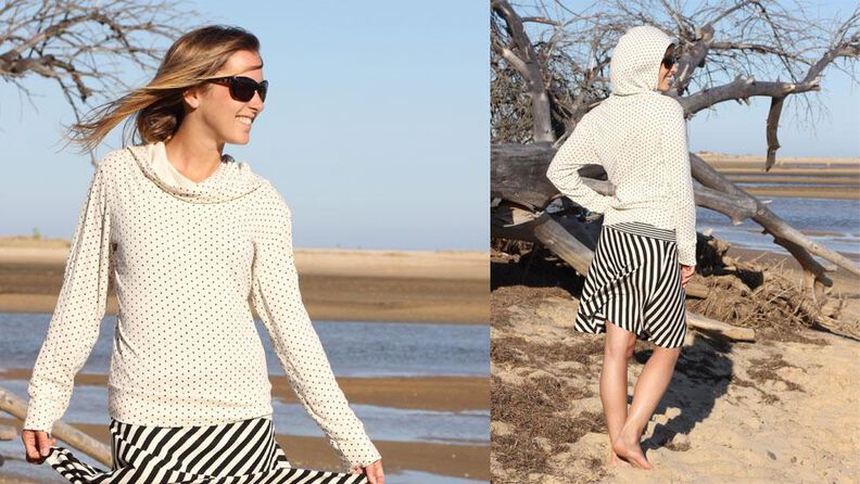 Sweatshirt / Kapuzenpullover "Finia", Gr. 110-152 image number 4