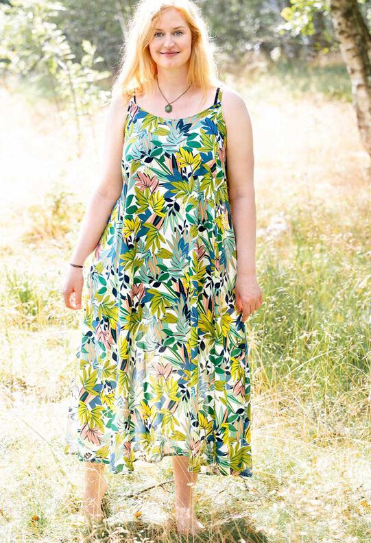 Sommerkleid BEIJO (32-58) Maxikleid Kleid Schnittmuster image number 2