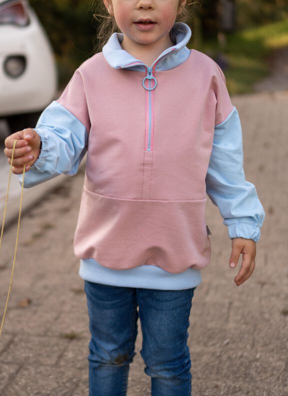 CL*OVERBLOCK SWEATER MINI 62-116 image number 5