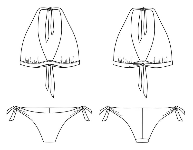 Bikini-Set Campari - Gr. XS-XL image number 9