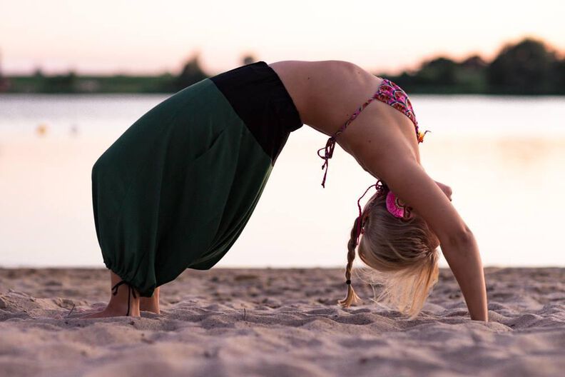 E-Book Haremshose “Long Beach”  Yogahose image number 8
