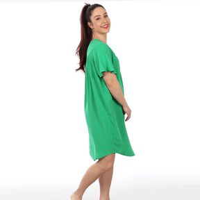 FRAU YULE - Sommerkleid mit Passe und Kräusel  XS-XXL