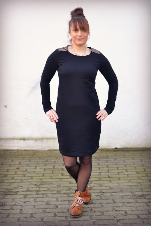 Kleid Shirt Damen Schnittmuster Gr. 32-54  - meine HELMA #37 image number 8