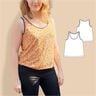 Mila – Lockeres Jersey-Top für Sommer, BU 80-116, A4+A0 thumbnail number 1