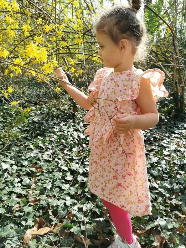 BEAMER + A0 lovely butterfly Kleid Jumpsuit 74-134 image number 10