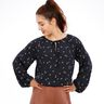 FRAU KRISSI - Bluse mit gekräuseltem Ausschnitt  XS-XXL thumbnail number 3
