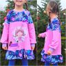 Schnittmuster Himbeerschnee Kuschelkleid Gr. 74 bis 164 thumbnail number 7