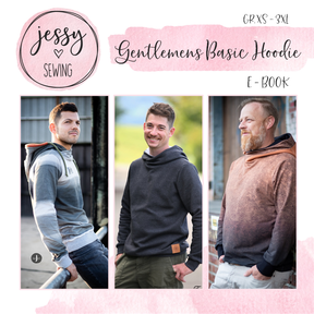 *Gentlemens Basic Hoodie* Hoodie, Sweater runder Saum