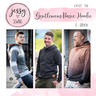 *Gentlemens Basic Hoodie* Hoodie, Sweater runder Saum thumbnail number 1